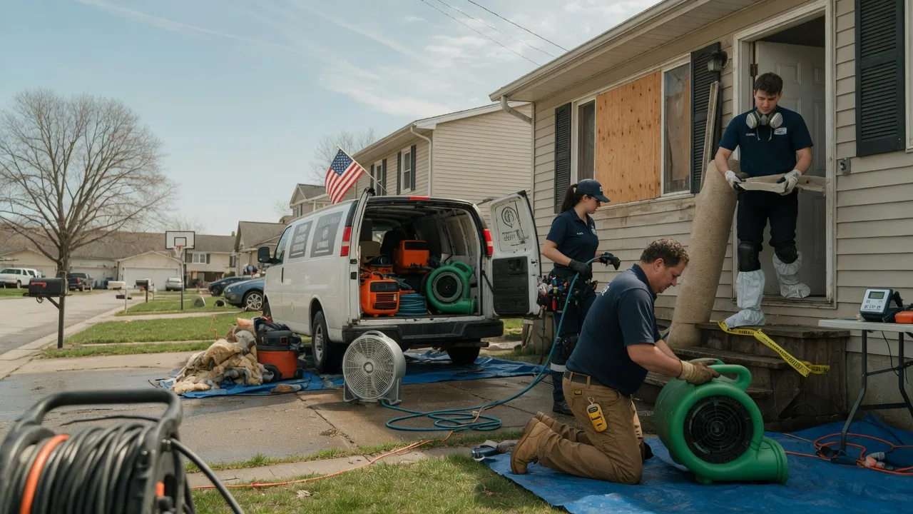 Water Damage Restoration in Tebbetts, MO near me